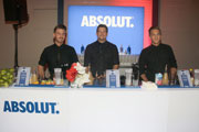 Vodka gab es an der Absolut Bar (©Foto:Martin Schmitz)